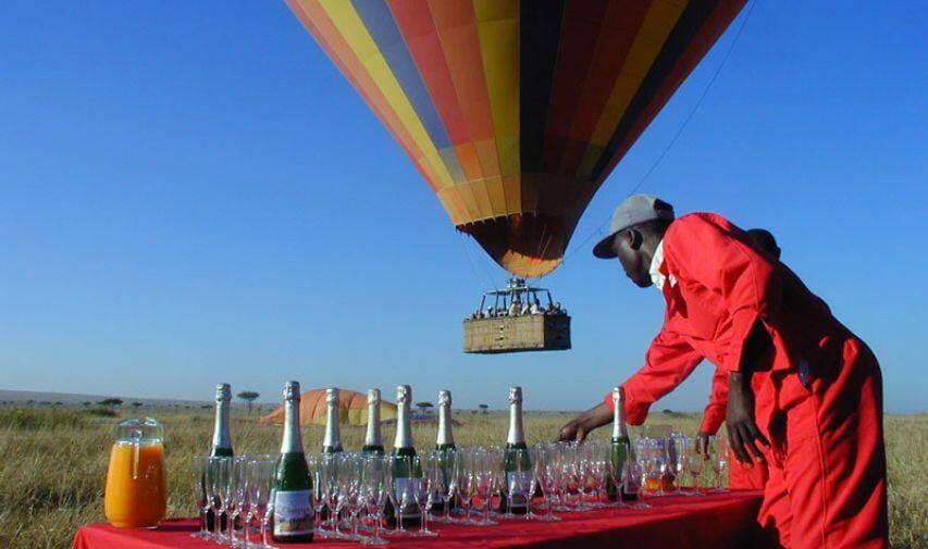 Balloon flying Safaris in Kenya