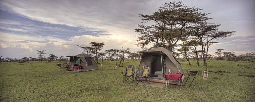 Fly Camping in Naboisho Conservancy