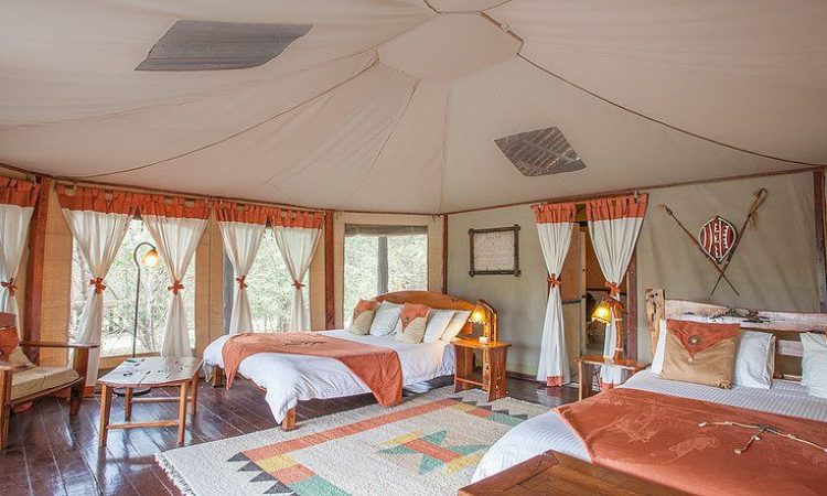 Tipilikwani Mara Camp Bedroom tent